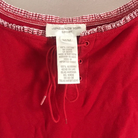 vintage off shoulder shirt - Picture 3 of 3